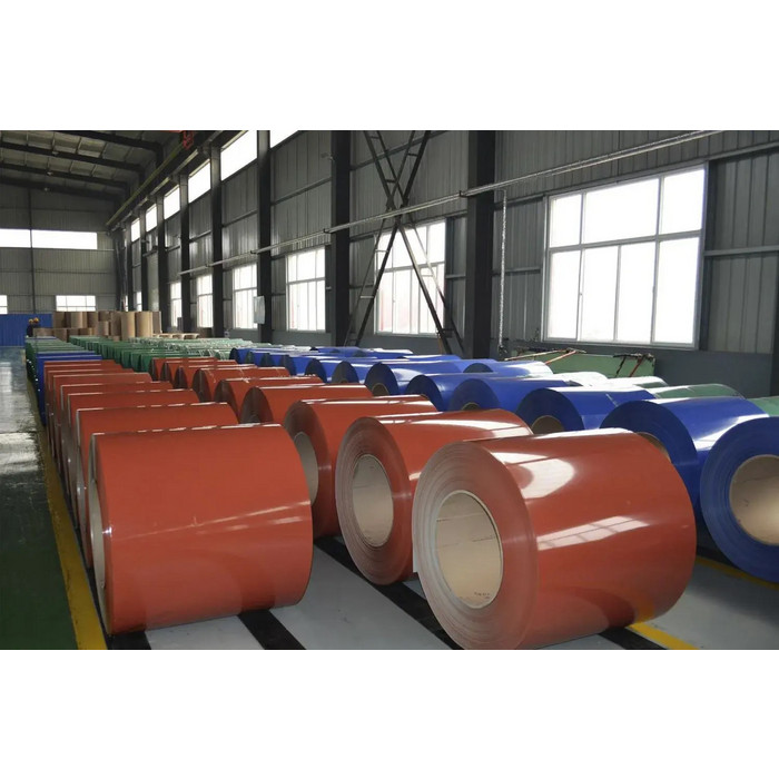 Штрипс с полимерным покрытием Полиэстер, толщина 0,90 мм, цвет RAL 6029 фото 4