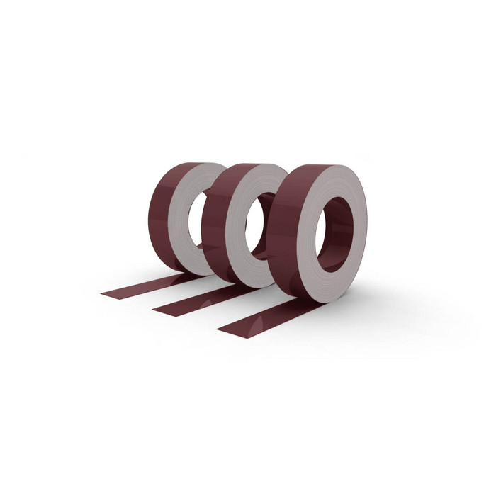 Штрипс с полимерным покрытием Полиэстер, толщина 0,40 мм, цвет RAL 3009