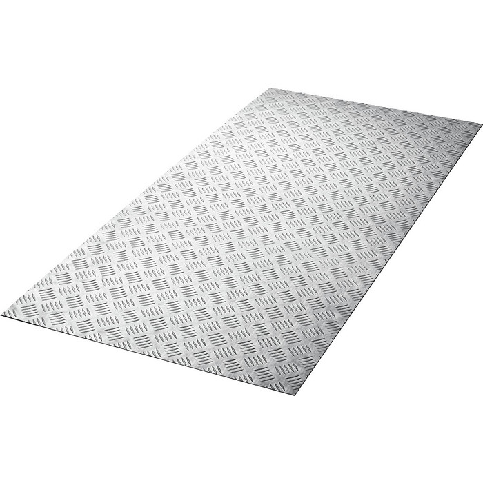 Лист рифлёный квинтет оцинкованный Ст10 1.5х2000х1250 мм