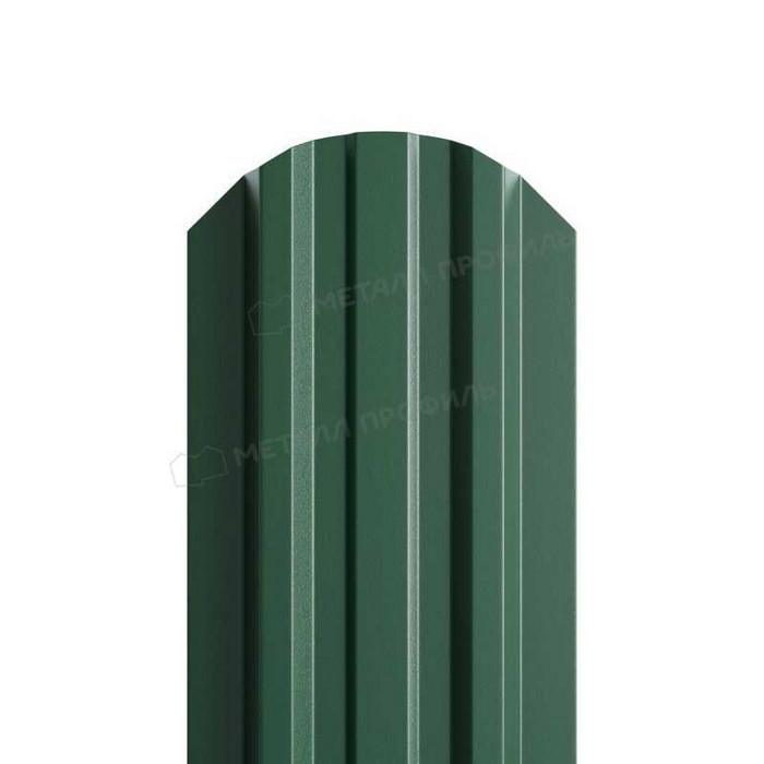 Штакетник Металл Профиль LАNE-O 0,5 PURMAN® RAL 6005 Зеленый мох
