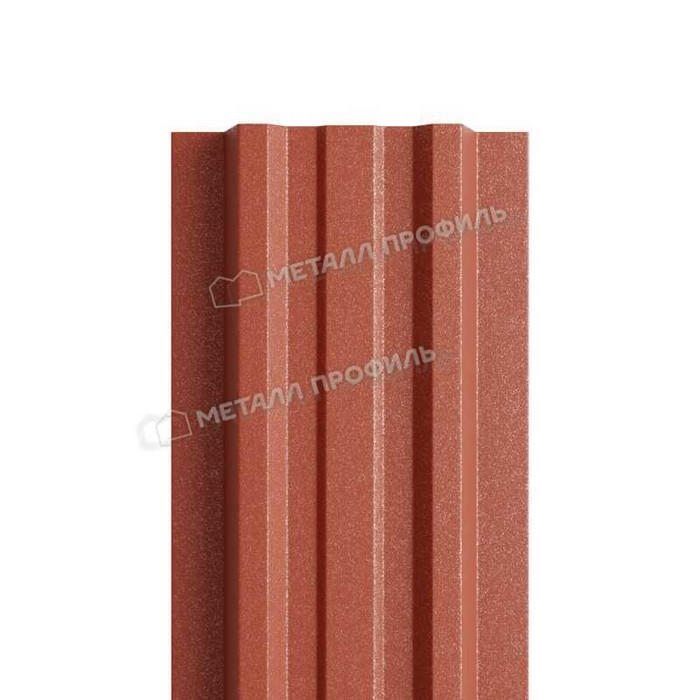 Штакетник Металл Профиль LАNE-T 0,5 VikingMP® E RAL 8004 Коричневая медь