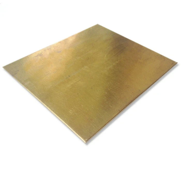 Лист латунный 14х600х1500 горячекатаный, марка ЛС59-1